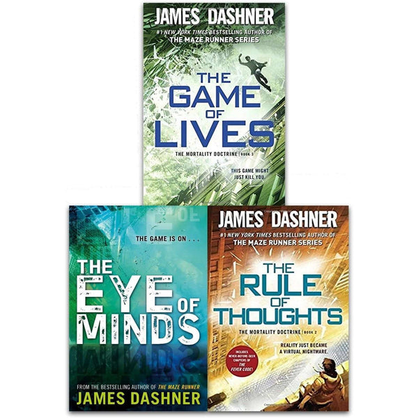 James Dashner The Mortality Doctrine 3 Books Collection Set Pack Game of Lives