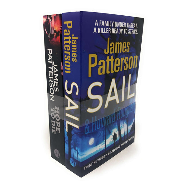 James Patterson 2 Book Set Collection Inc Sail and Hope To Die