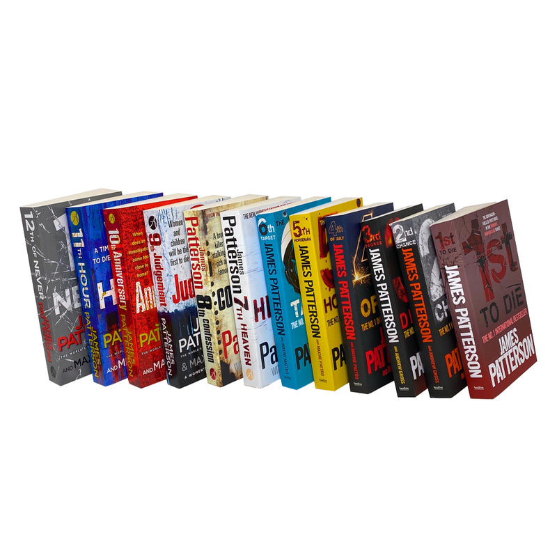 Womens Murder Club 12 Books Collection Set By James Patterson (Books 1 - 12)