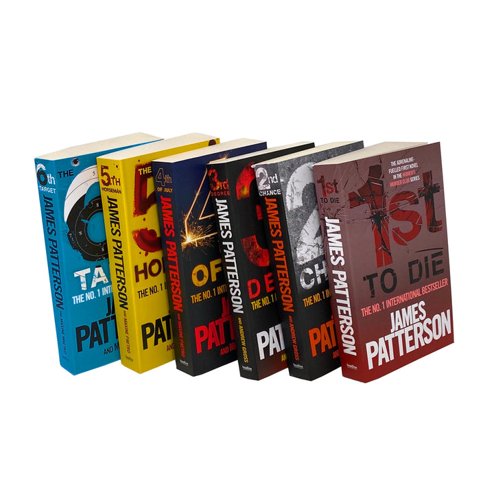 Women's Murder Club 6 Book Collection by James Patterson (Books 1-6)| Gripping Murder Mystery & Thriller Series| Crime Fiction with Suspense