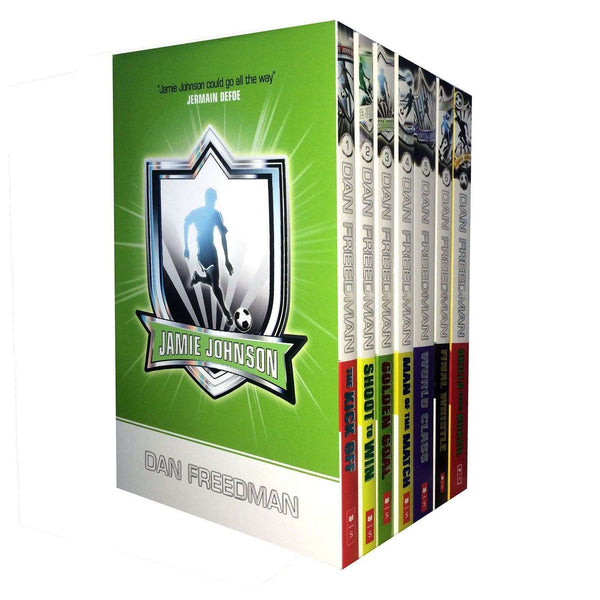 Jamie Johnson Football Series 7 Book Collection Skill from Brazil ultimate hero