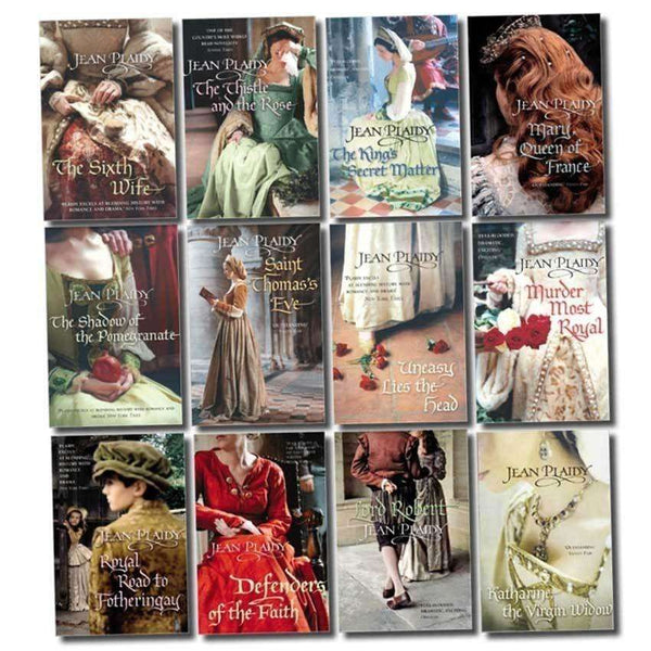 Jean Plaidy Tudor Saga Series Collection 12 Books Set Pack The
