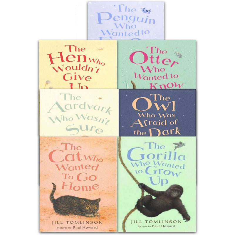 Jill Tomlinson Collection 7 Book Set – Includes The Owl Who Was Afraid of the Dark | Fun & Educational Children's Stories for Young Readers & Bedtime