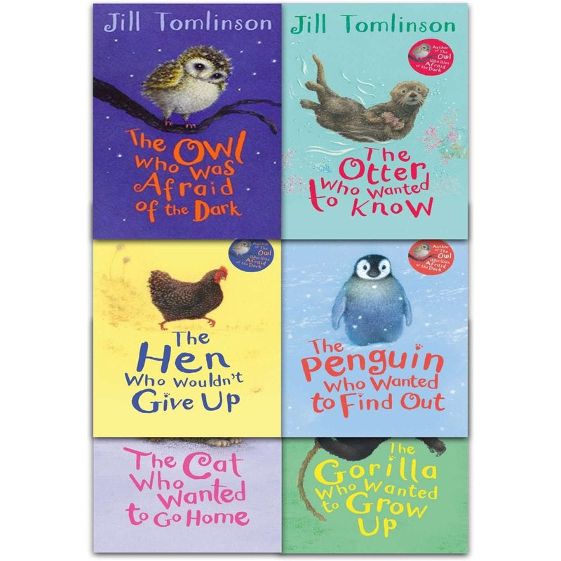 Jill Tomlinsons Favourite Animal Tales 6 Books Collection Set