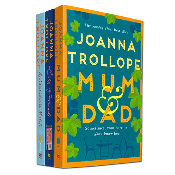 Joanna Trollope Collection 3 Books Set (Mum & Dad, An Unsuitable Match, City of Friends)