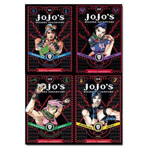JoJo's Bizarre Adventure Vol 1-4 Collection - 12+ years – Lowplex