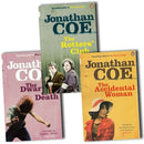 Jonathan Coe 3 Book Set Collection Inc Accidental Woman, Dwarves, Rotters Club