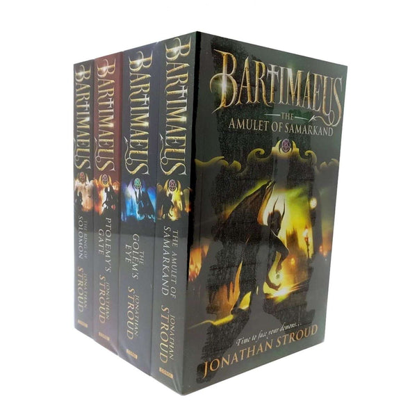 Jonathan Stroud The Bartimaeus Series – 4 paperback Book Collection Set | Epic Children's Fantasy Adventure, Magic & Mystery for Young Readers & Kids