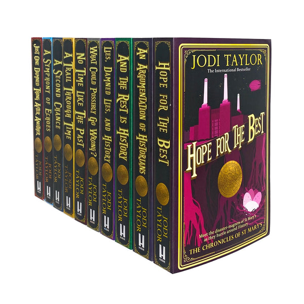 The Chronicles of St. Mary's Series 10 Books Collection Set by Jodi Taylor