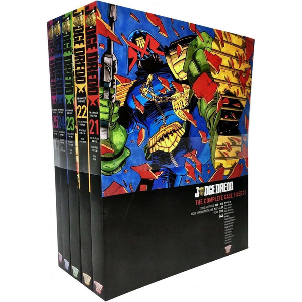 Judge Dredd: Complete Case Files Volume 21-25 (Series 5) Collection 5 Books Set