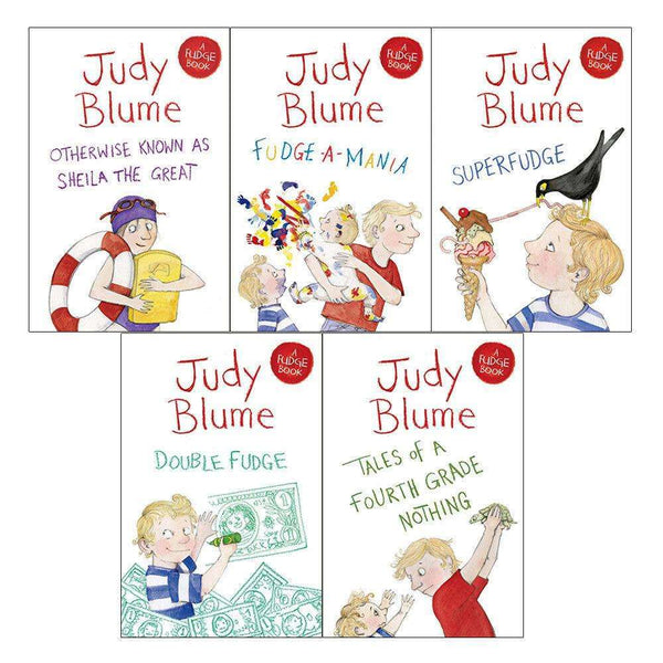 Judy Blume Collection 5 Book Set Fudge Series
