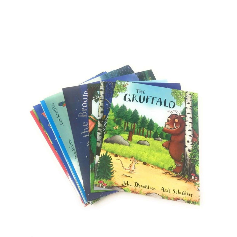 Julia Donaldson 10 Book Set Collection – Includes *Room on the Broom* | Kids Story Books, Bestselling Children's Book Set, Gift for Ages 3-7