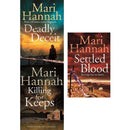 Kate Daniels Series Mari Hannah 3 Books Set Collection Deadly Deceit,Settled