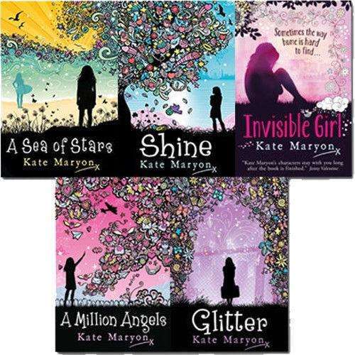 Kate Maryon 5 Book Set Collection A Million Angels, Shine, A Sea of Stars