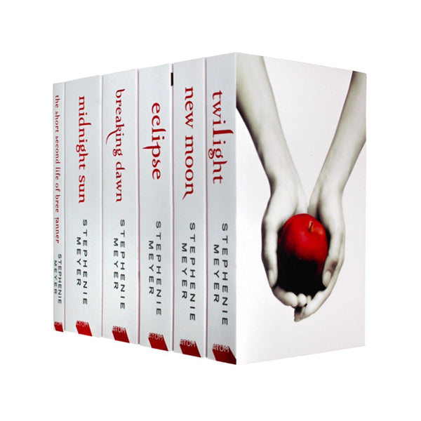 The Twilight Saga 6 Books Set (White Cover) by Stephenie Meyer | Young Adult Fantasy, Romance, Vampires, Werewolves, Love Story, Paperback Series