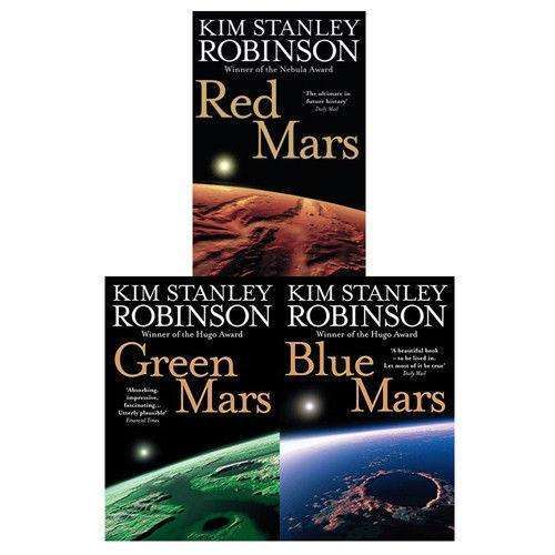 Kim Stanley Robinson Collection 3 Books Set Mars Trilogy Science Fiction