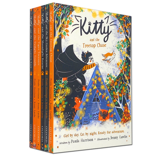 Kitty and the Rescue Adventure 6 Book Collection set By Paula Harrison