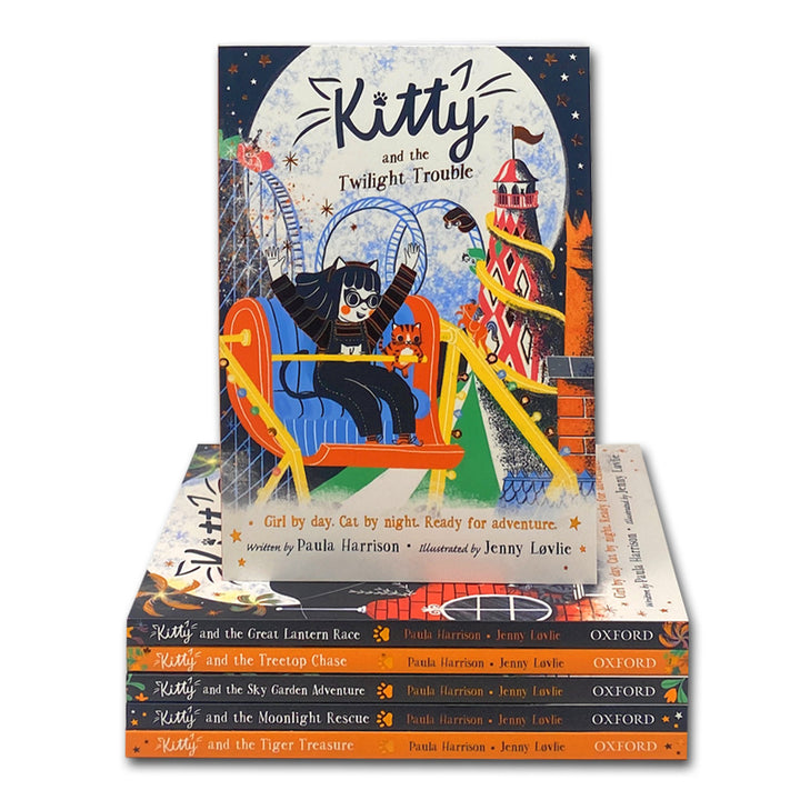 Kitty and the Rescue Adventure 6 Book Collection Set by Paula Harrison – Children's Animal Fiction Series, Fun Reading for Kids, Pets, Adventure