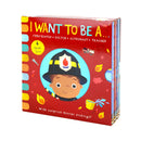 I Want To Be A...Early Career books for Curious Minds Series 4 Books With Surprise Mirror Ending! Childrens Collection Set By  Richard Merritt