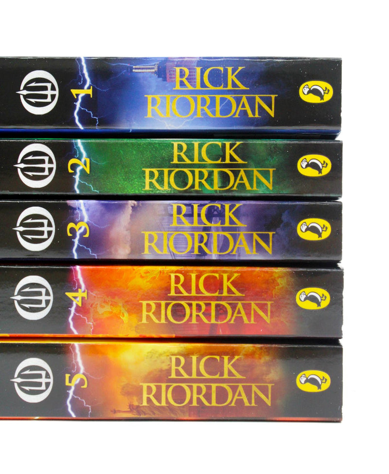 Percy Jackson & the Olympians 5 Children Book Collection Set Series Box Set