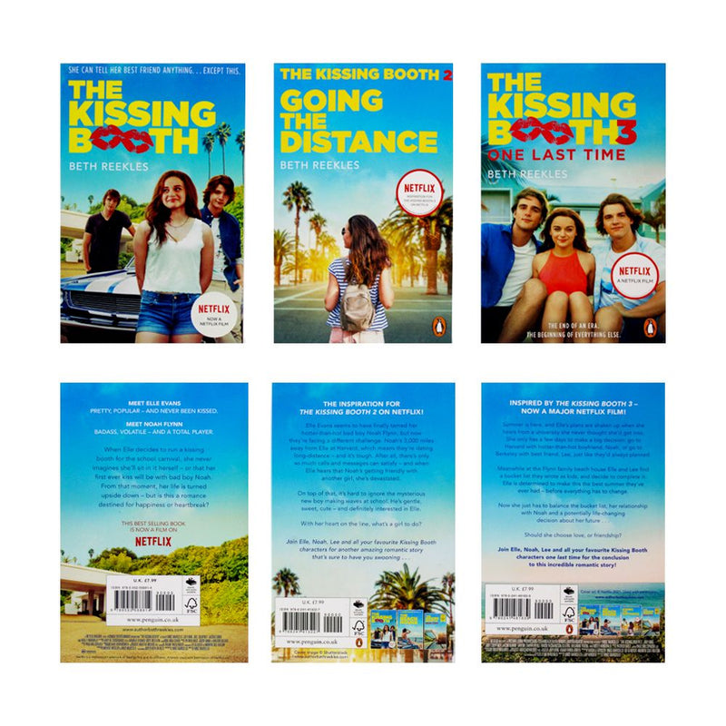The Kissing Booth Series Collection 3 Books Set By Beth Reekles Netfl the-kissing-booth-series-collection-3-books-set-by-beth-reekles-netfl