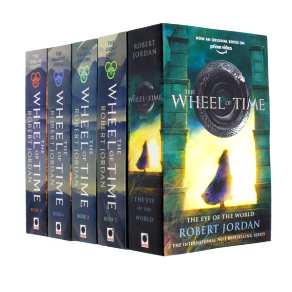 Robert Jordan Wheel of Time Collection 5 Books Set (Book 1-5) Eye Of The World