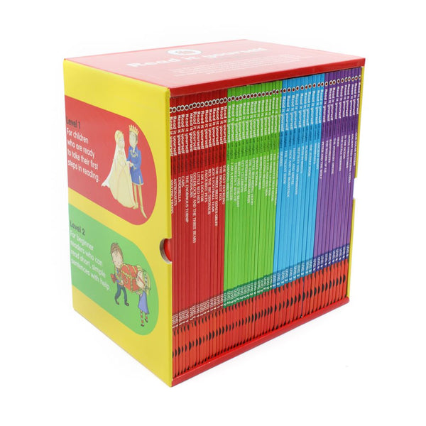 Read it Yourself with Ladybird Collection 50 Books Box Set Pack (Level 1, 2, 3, 4)