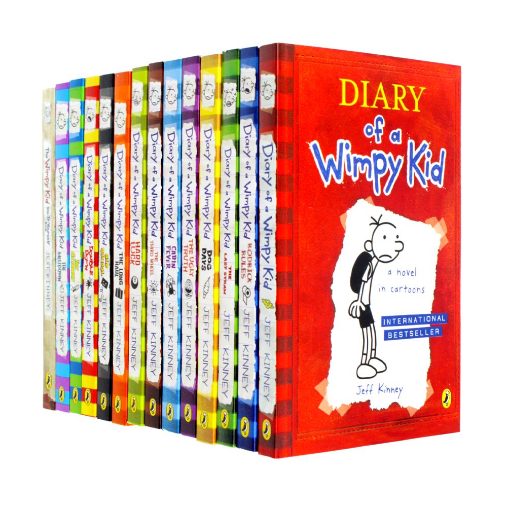 Diary of a Wimpy Kid 全24巻セット Jeff Kinney Diary of a Wimpy Kid 19 Books Series Complete