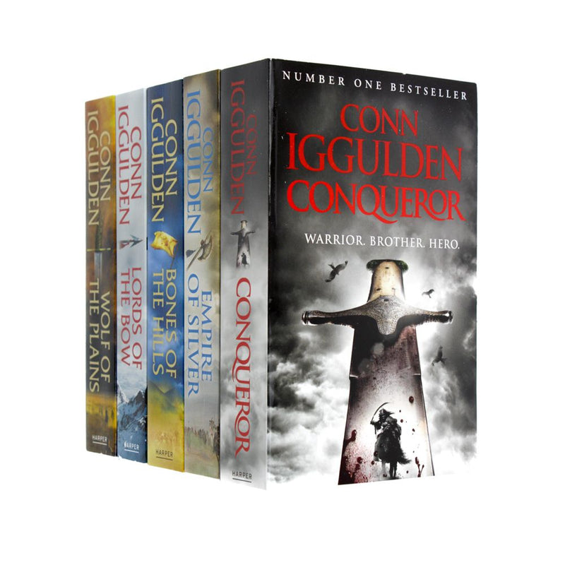 Conn Iggulden Conqueror Series Collection 5 Books Set Story of The Khan Dynasty