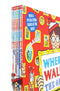 Where’s Wally? The Super Six | 6 Classic Books, Poster & Puzzle Box Set by Martin Handford | Fun Search-and-Find Gift for Kids, Families & Collectors