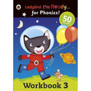 Ladybird Phonic Readers 8 Book Set Collection - Activity Workbooks