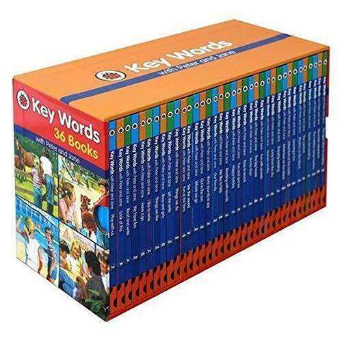 Ladybird Key Words with Peter and Jane – 36-Book Set | Educational books for early learning, reading, phonics, vocabulary, literacy, ages 5+
