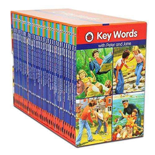 Ladybird Key Words with Peter and Jane – 36 Books Set | Educational Hardback Collection for Kids' Early Learning, Reading, Vocabulary & Literacy