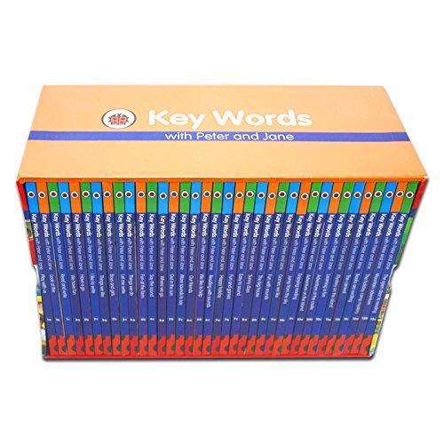 Ladybird Key Words With Peter and Jane 36 Books Set Collection Keywords