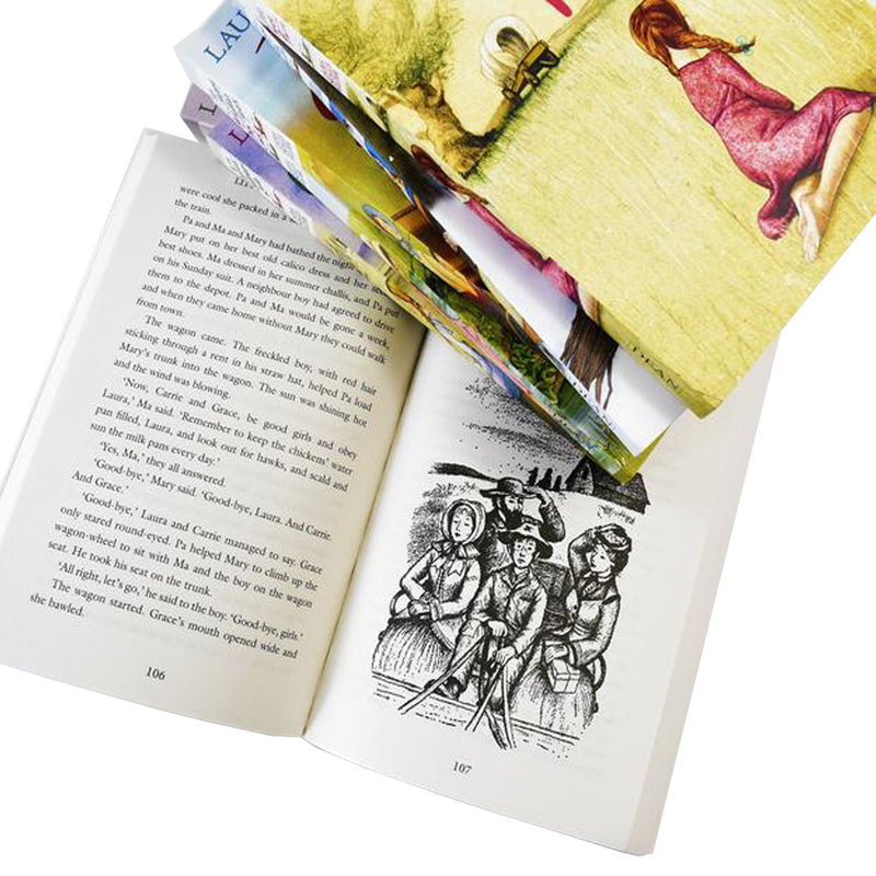 Little House on the Prairie Collection– 7 Paperback Book Set by Laura Ingalls Wilder | Classic Children's Books, Family Stories & Historical Adventure