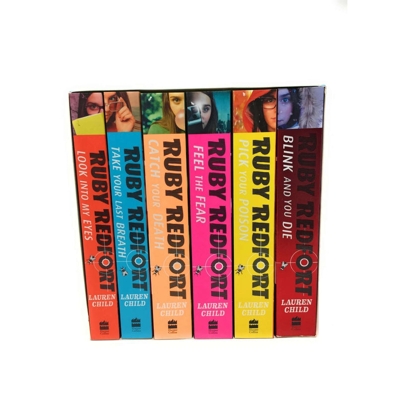 Lauren Child Ruby Redfort Collection 6 Books Set Look into my eye, Feel the Fear