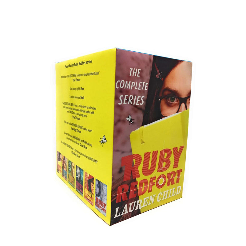 Lauren Child Ruby Redfort 6-Book Collection | Mystery & Adventure Series for Kids – Look Into My Eye, Feel the Fear & More | Fun Detective Stories