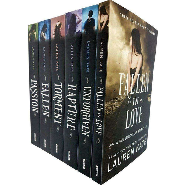 Lauren Kate Fallen Series 6 Books Collection Set (Passion, Rapture, Unforgiven and More!) Paperback