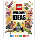 LEGO Awesome Ideas Book by Daniel Lipkowitz [Hardback]| Fun & Creative Building Projects for Kids – Imaginative Play, Crafts & Construction Activities