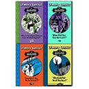 Photo of All The Wrong Questions Four Book Set by Lemony Snicket on a White Background