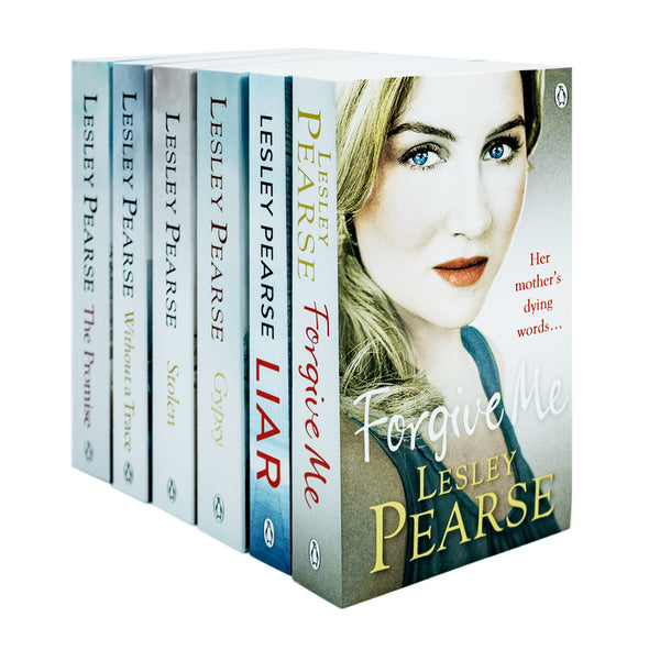 Lesley Pearse 6 Books Collection Set ( Forgive Me, Liar, Gypsy, Stolen, Without a Trace, The Promise)