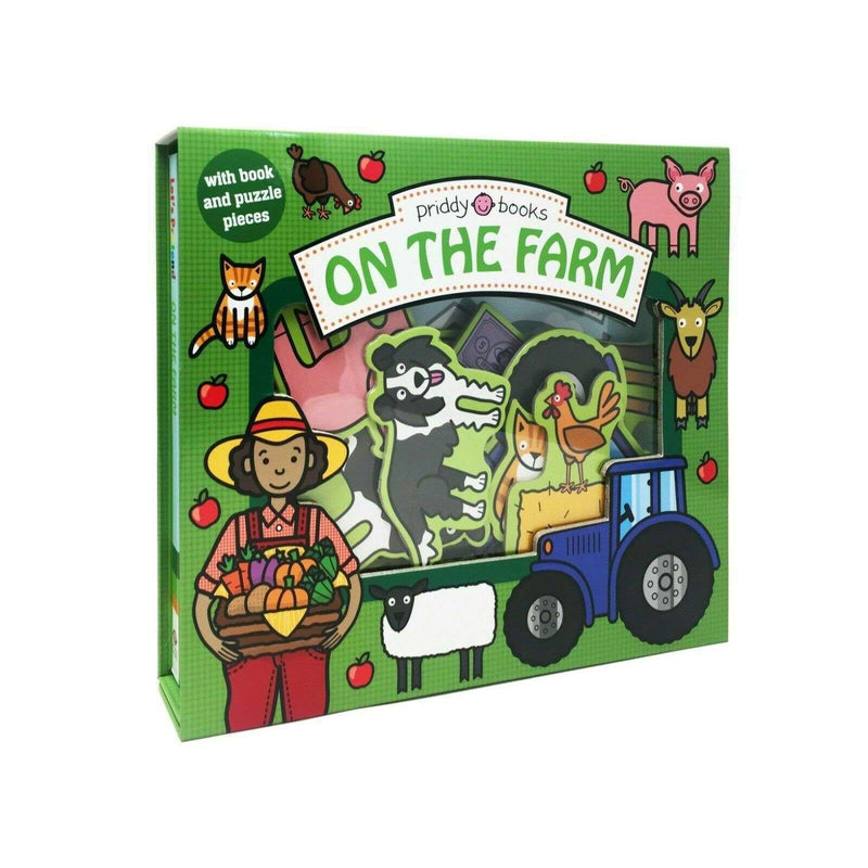 Let's Pretend On The Farm By Roger Priddy Childrens Board Book Set