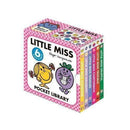 Little Miss 6 Books Pocket Library Roger Hargreaves, Little Miss Sunshine