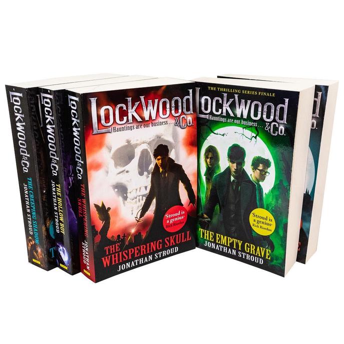 Jonathan Stroud Lockwood and Co Series 5 Books Collection Set NETFLIX Series