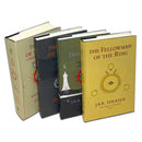 Photo of The Lord of The Rings Hardback Box Set by J.R.R. Tolkien on a White Background