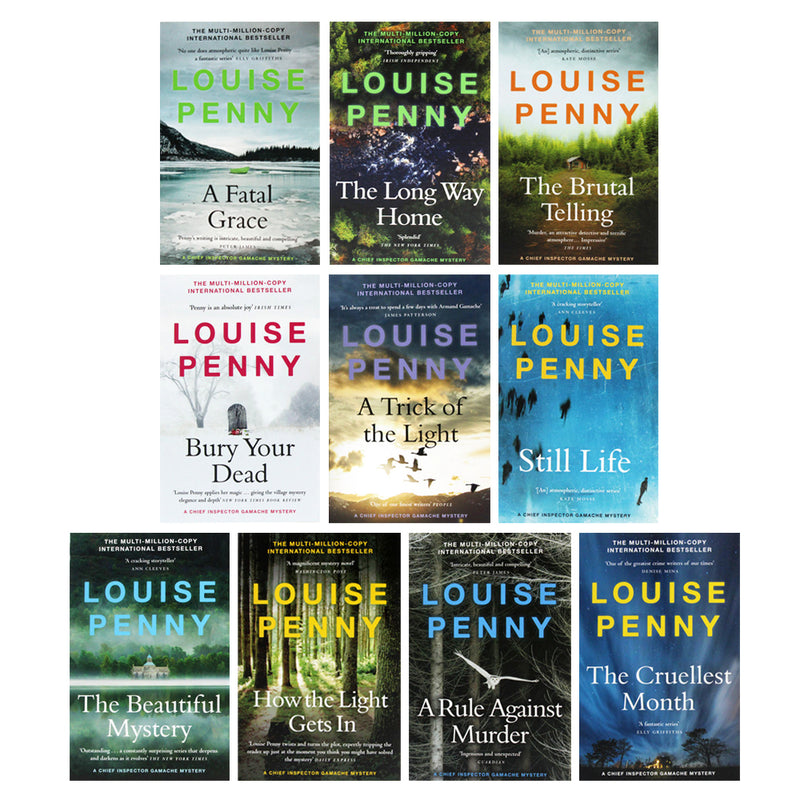 The Chief Inspector Gamache Series Books 6 - 10 Collection Box Set by  Louise Penny (Bury Your Dead, A Trick Of The Light, Beautiful Mystery, How  The