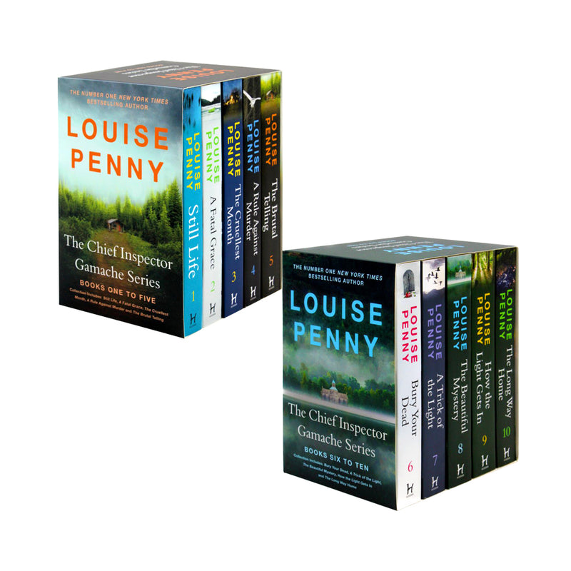 The Chief Inspector Gamache Series Books 1- 10 Collection Box Set by L –  Lowplex