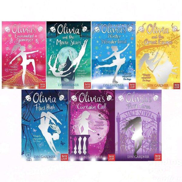 Lyn Gardner Olivia Series 7 Books Collection Set (Olivia's Winter Wonderland)