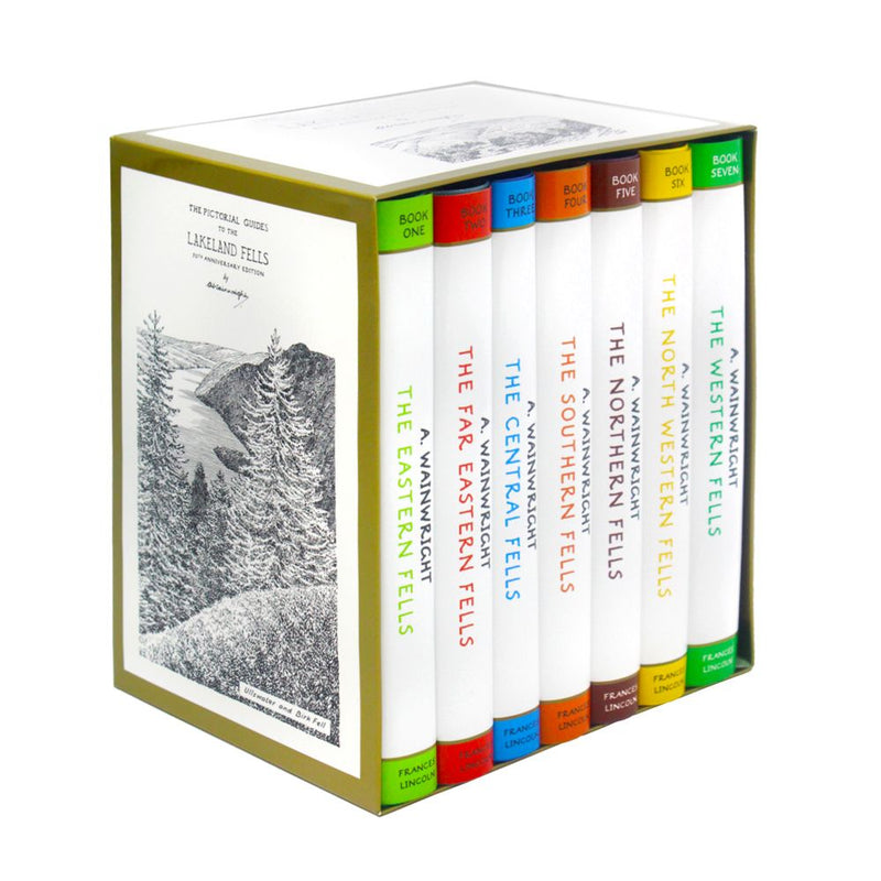Pictorial Guide To Lakeland Fells Collection 7 Books Boxed Set 50th Anniversary