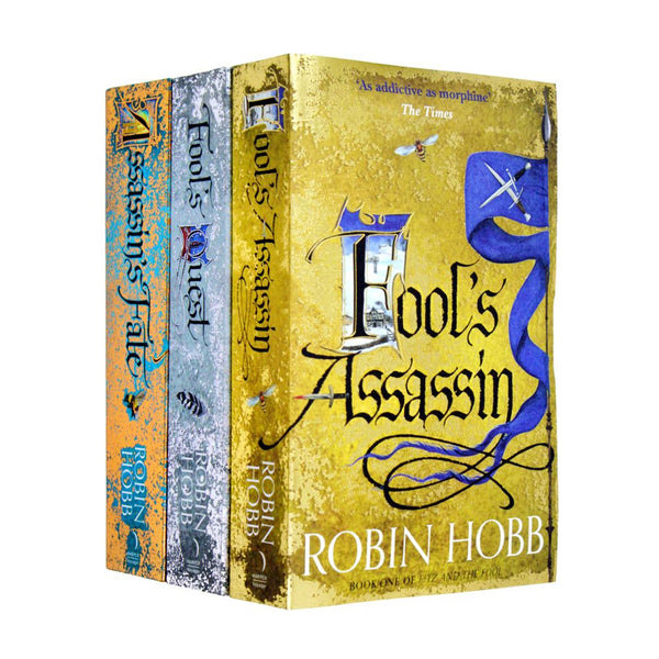 Photo of Robin Hobb Fitz and the Fool Series 3 Books Set  on a White Background